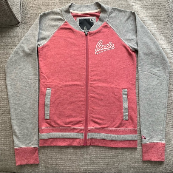 BENCH jacket contrast Red and Gray - Picture 2 of 5